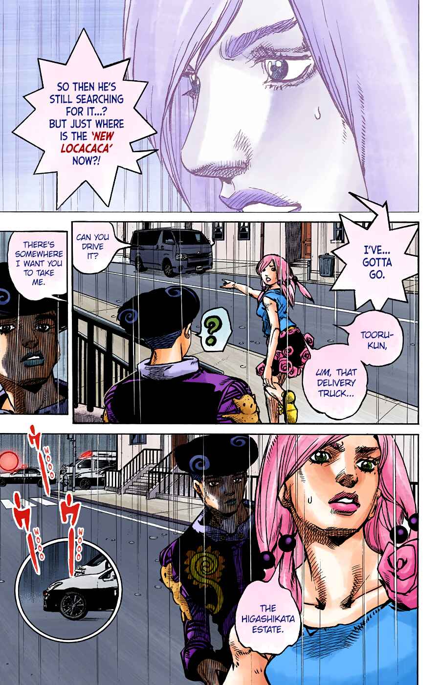 Page 12 Chapter 91 JoJos Bizarre Adventure, Part 8: JoJolion (Official Colored)