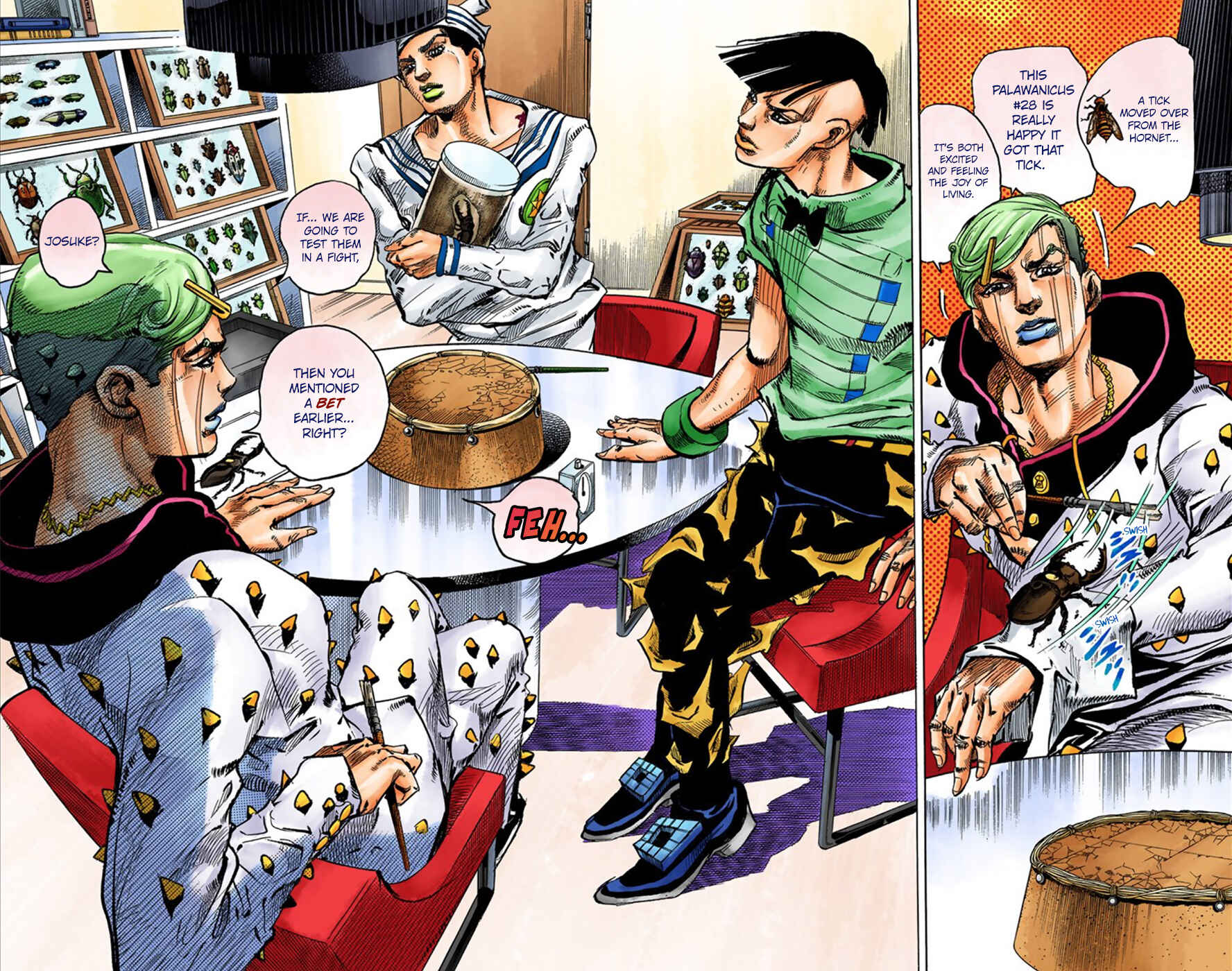 Page 10 Chapter 35 JoJos Bizarre Adventure, Part 8: JoJolion (Official Colored)