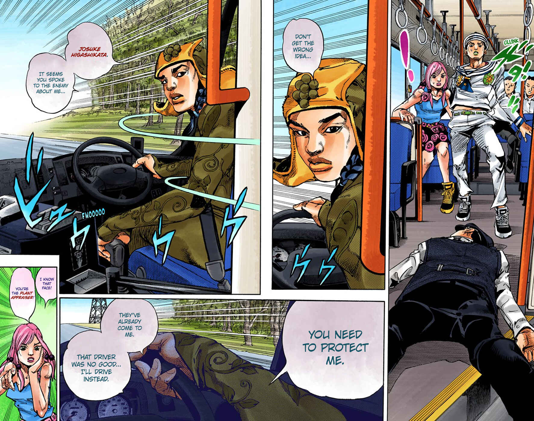 Page 38 Chapter 64 JoJos Bizarre Adventure, Part 8: JoJolion (Official Colored)