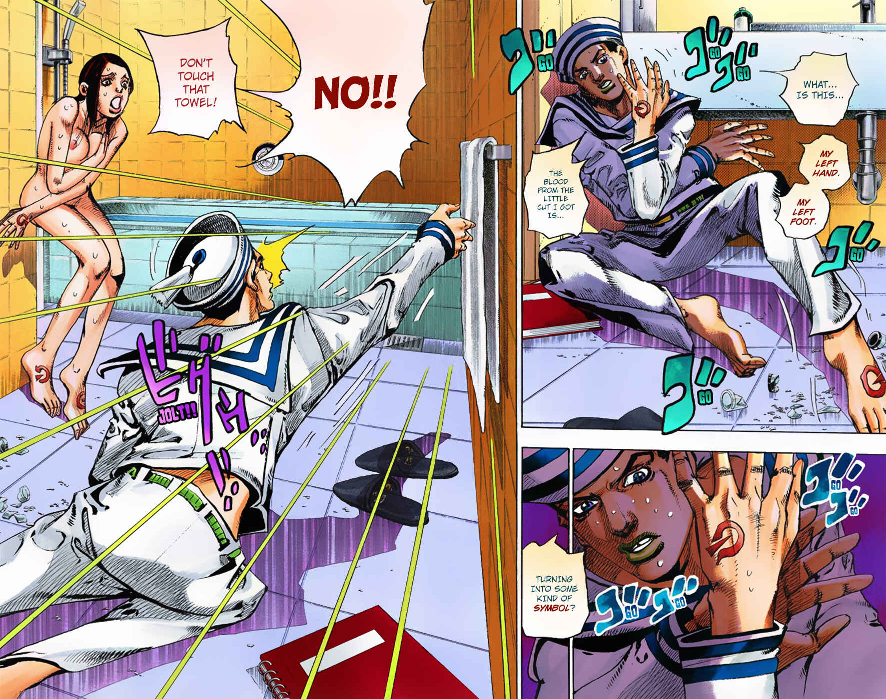 Page 9 Chapter 4 JoJos Bizarre Adventure, Part 8: JoJolion (Official Colored)