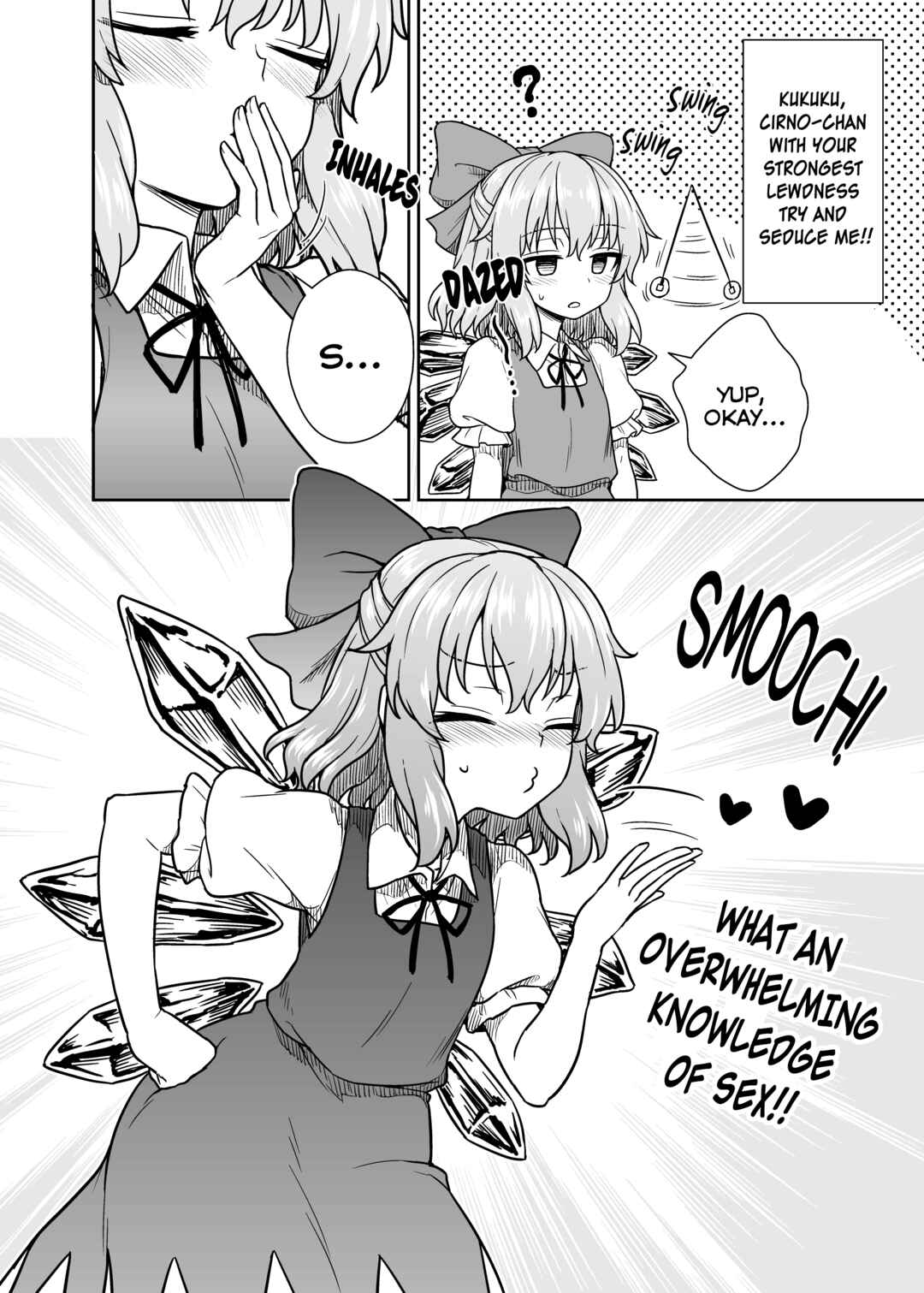 Page 1 Chapter Unknown_770c Touhou - Saimin Cirno-chan (Doujinshi)