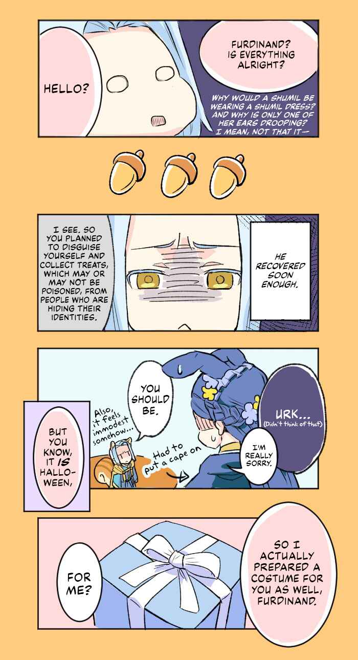 Page 2 Chapter Unknown_f31b Honzuki no Gekokujou - Rozemyne and Furdinand: Their First Halloween (Doujinshi)