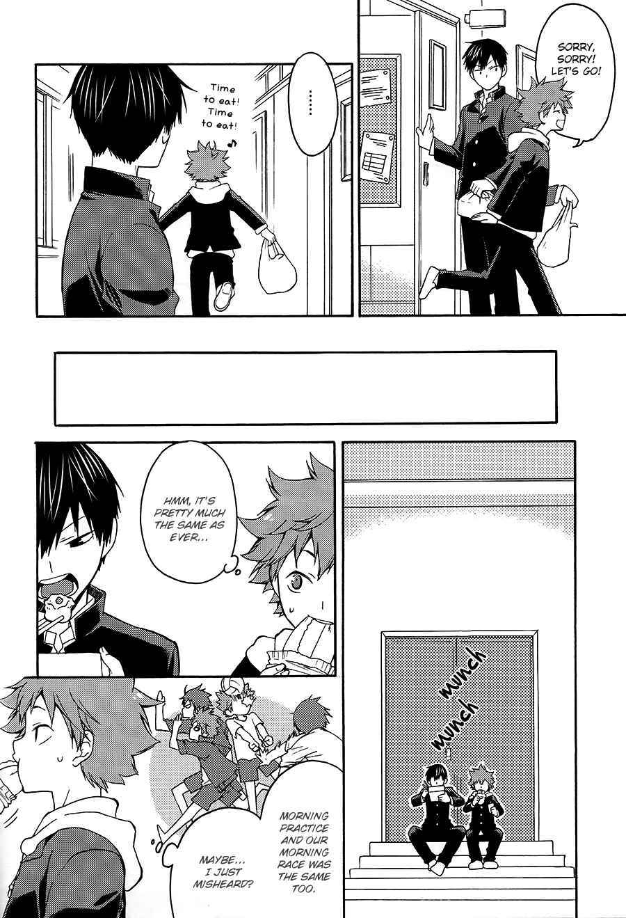 Page 10 Chapter Unknown_1fd5 Haikyu!! - Yuuhi to Uso to Tamagoyaki (Doujinshi)