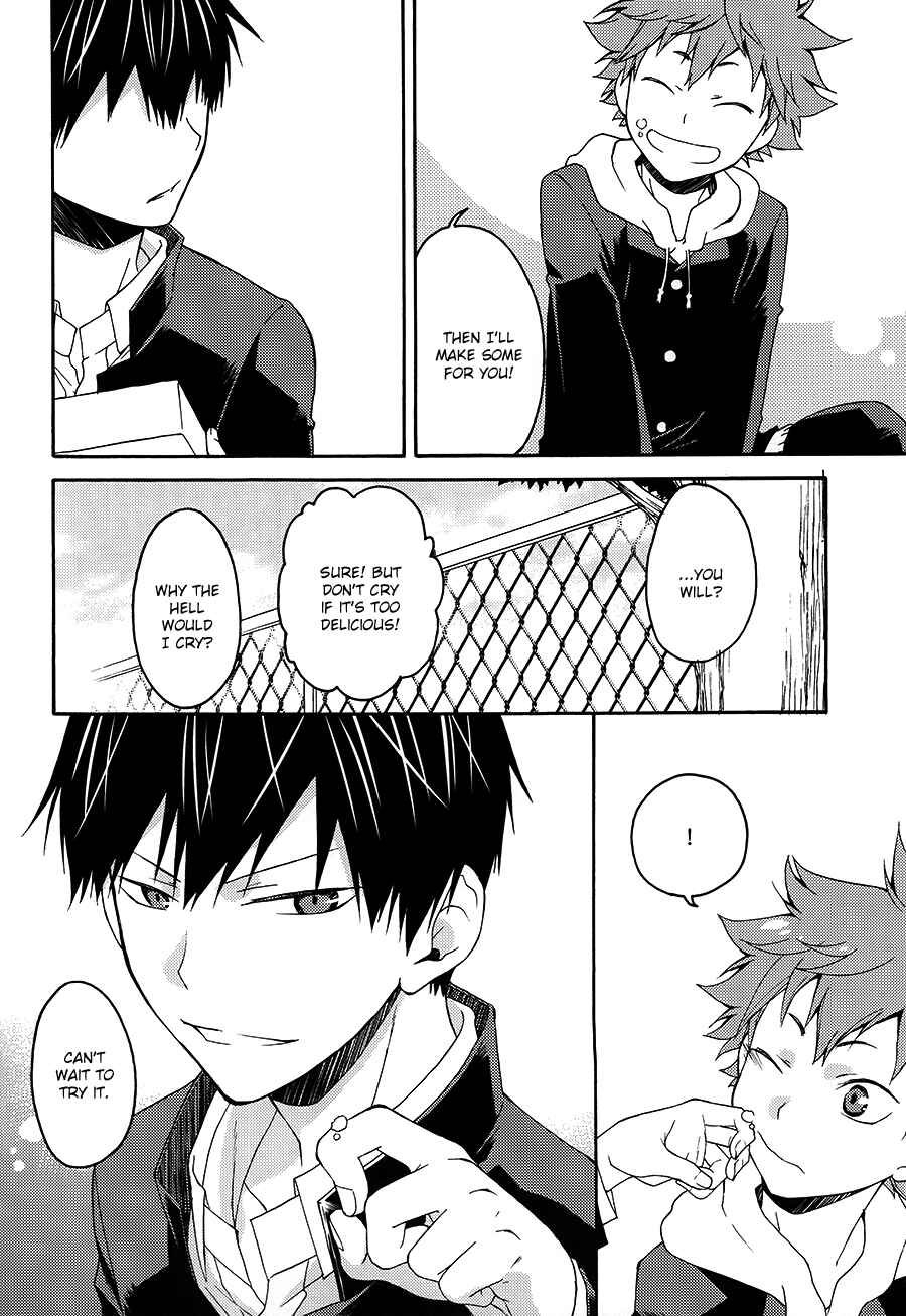 Page 14 Chapter Unknown_1fd5 Haikyu!! - Yuuhi to Uso to Tamagoyaki (Doujinshi)