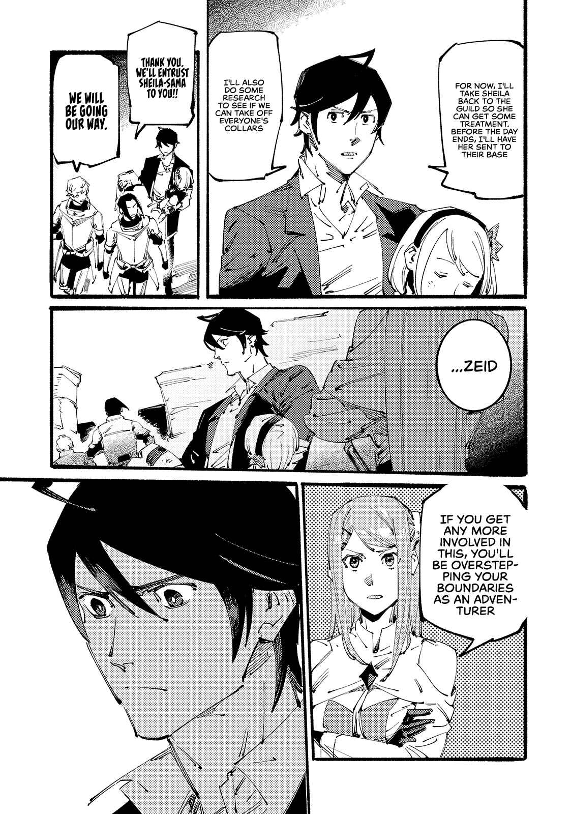 Page 13 Chapter 9 Black na Kishidan no Dorei ga White na Boukensha Guild ni Hikinukarete S-Rank ni Narimashita