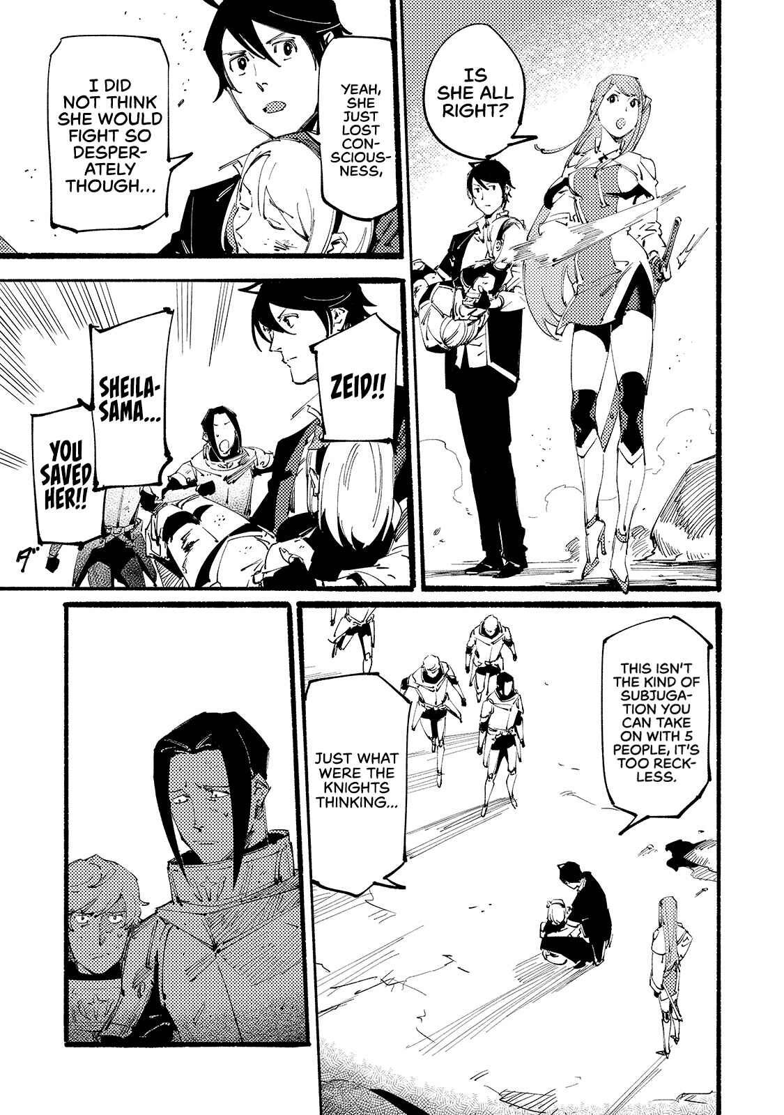 Page 9 Chapter 9 Black na Kishidan no Dorei ga White na Boukensha Guild ni Hikinukarete S-Rank ni Narimashita