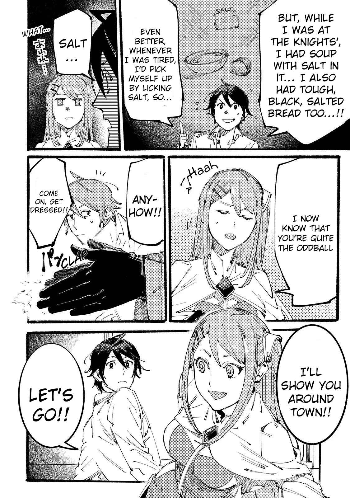 Page 7 Chapter 4 Black na Kishidan no Dorei ga White na Boukensha Guild ni Hikinukarete S-Rank ni Narimashita