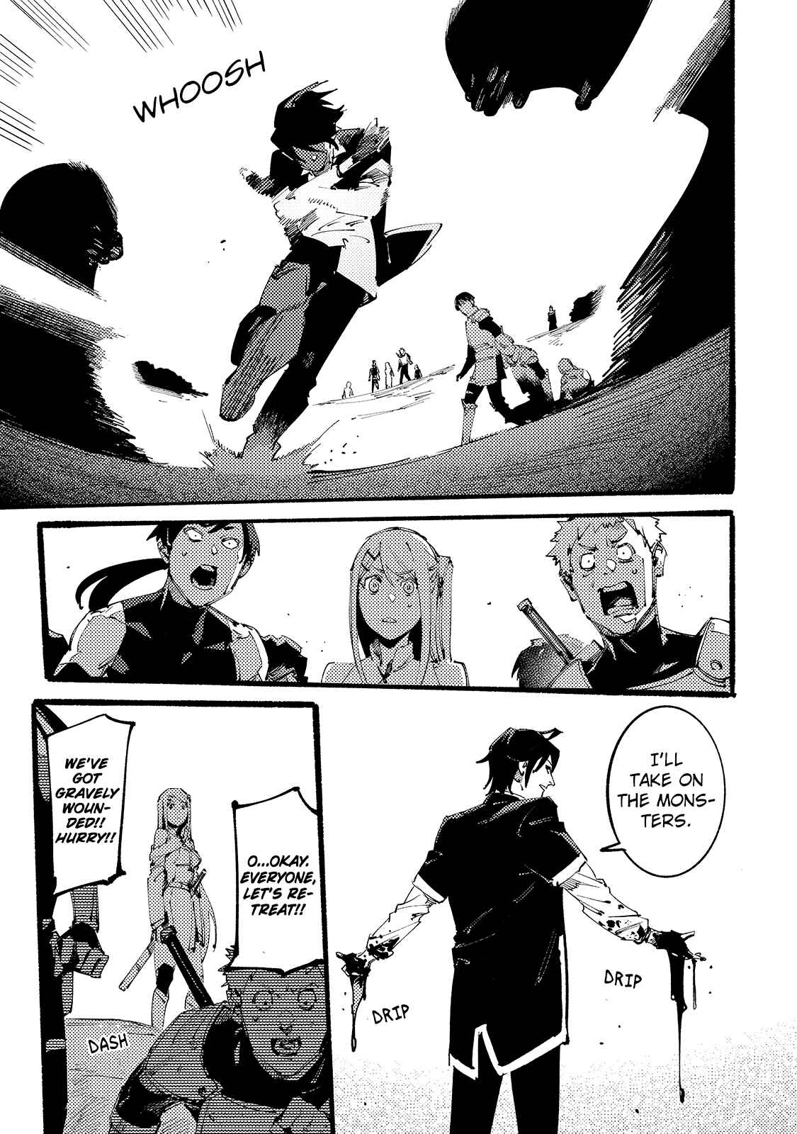 Page 4 Chapter 6 Black na Kishidan no Dorei ga White na Boukensha Guild ni Hikinukarete S-Rank ni Narimashita