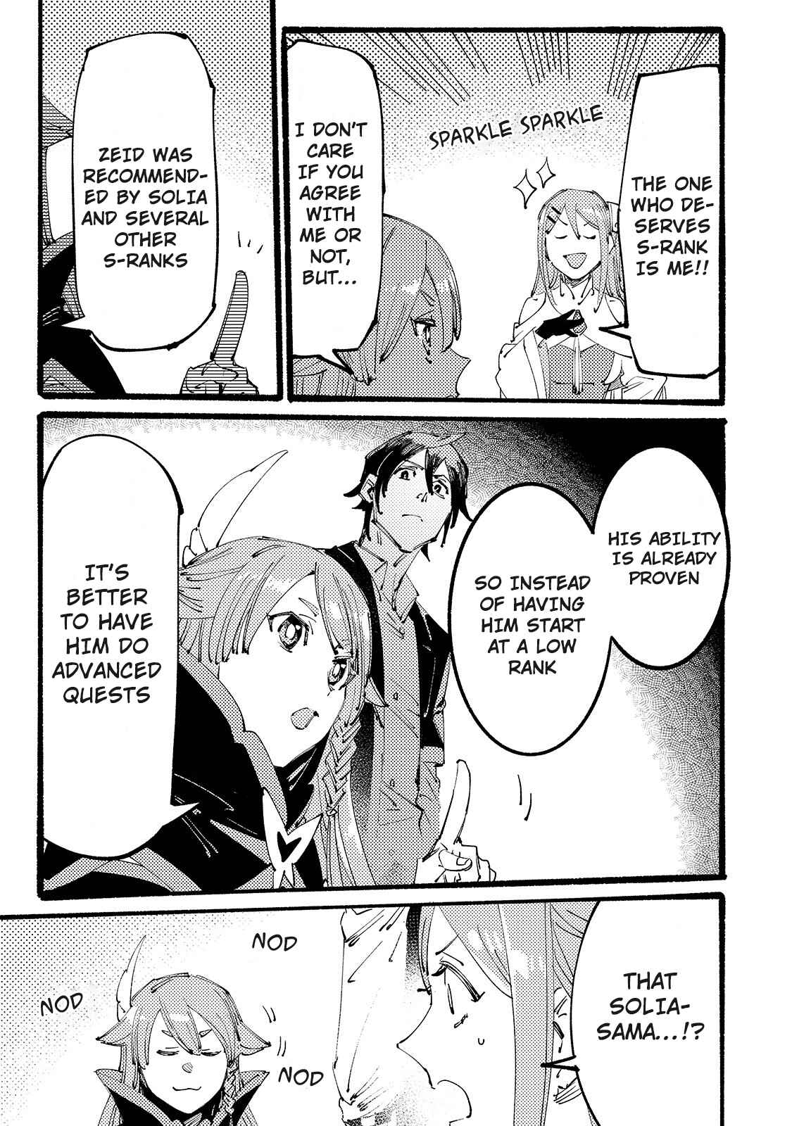 Page 10 Chapter 3 Black na Kishidan no Dorei ga White na Boukensha Guild ni Hikinukarete S-Rank ni Narimashita