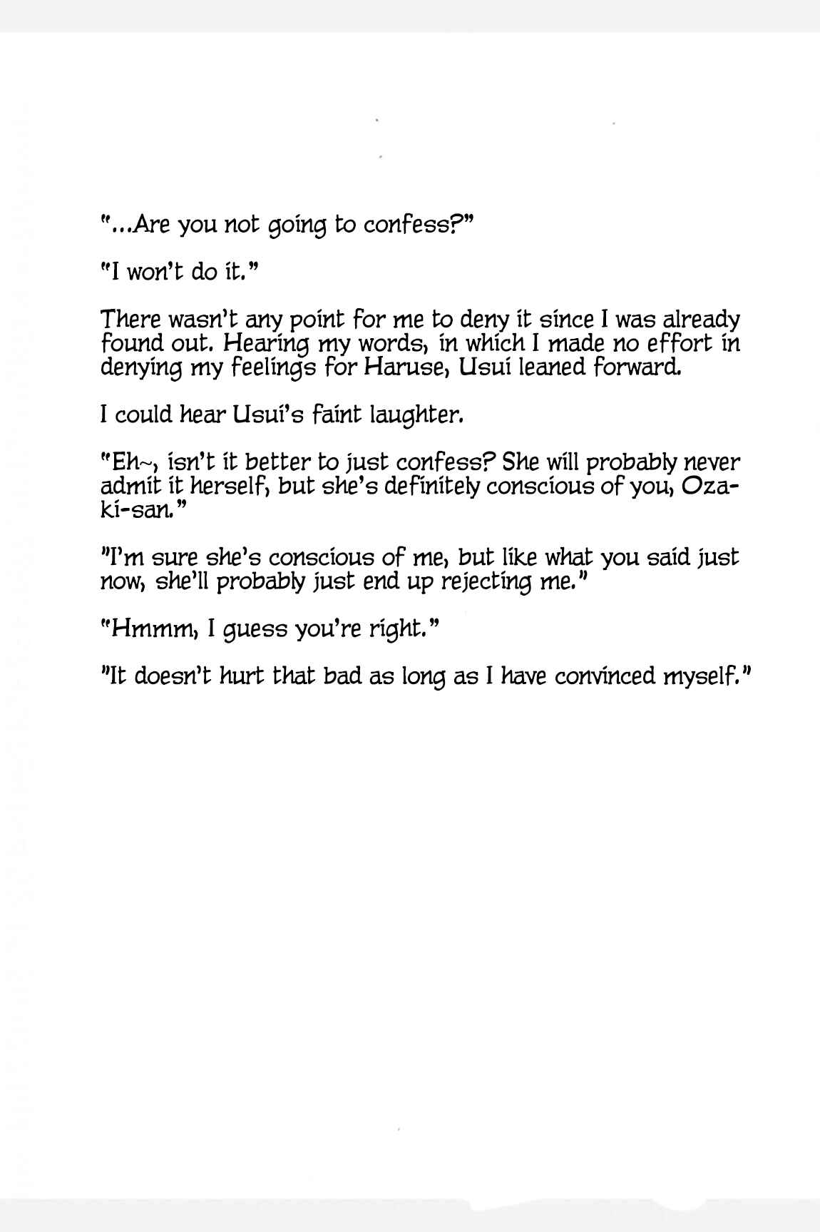 Page 43 Chapter 3 I Wont Let You Go Until You Say You Like It
