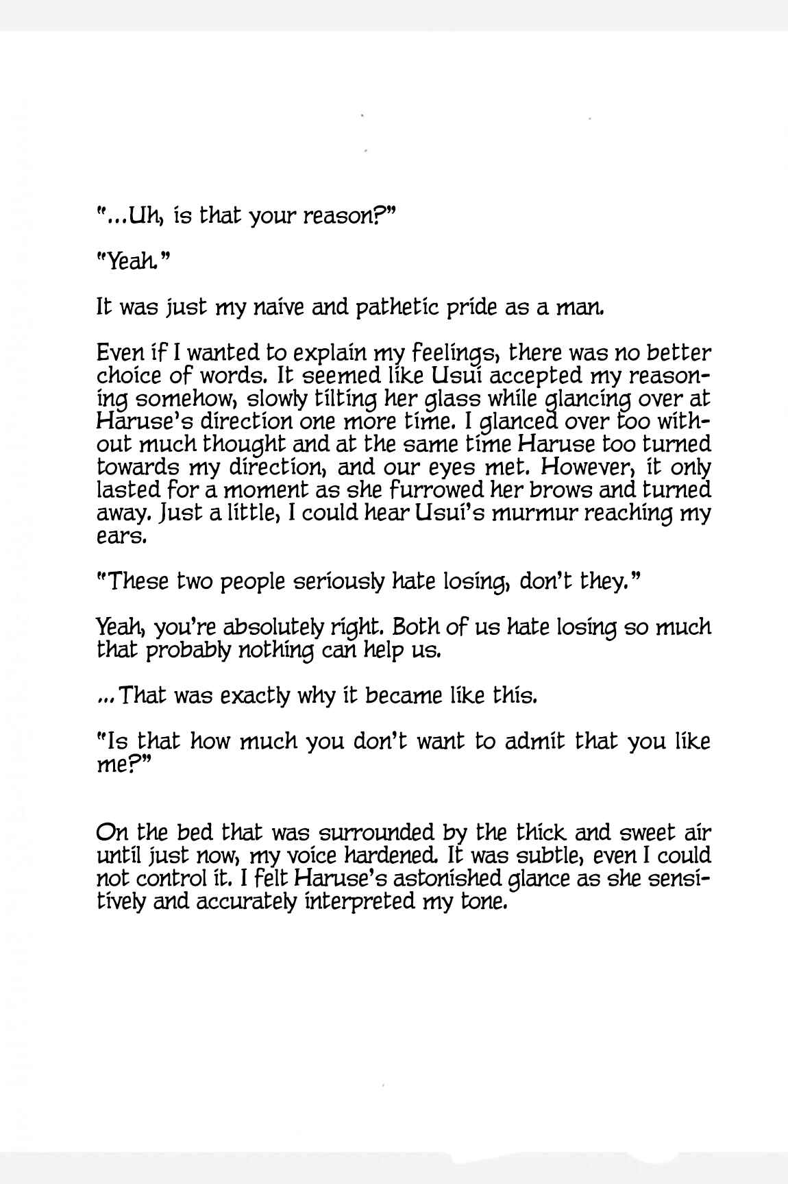 Page 45 Chapter 3 I Wont Let You Go Until You Say You Like It