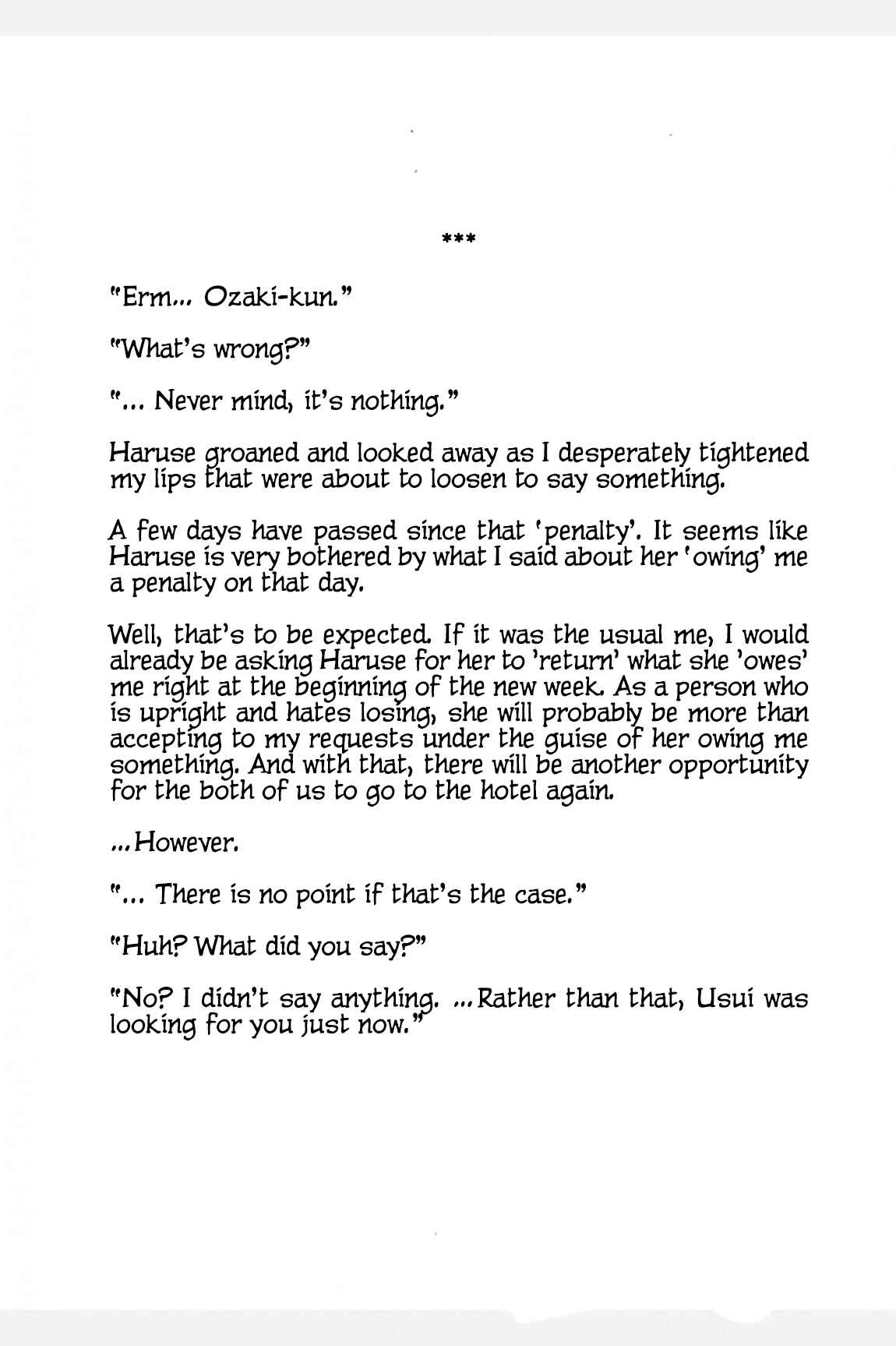 Page 43 Chapter 2 I Wont Let You Go Until You Say You Like It