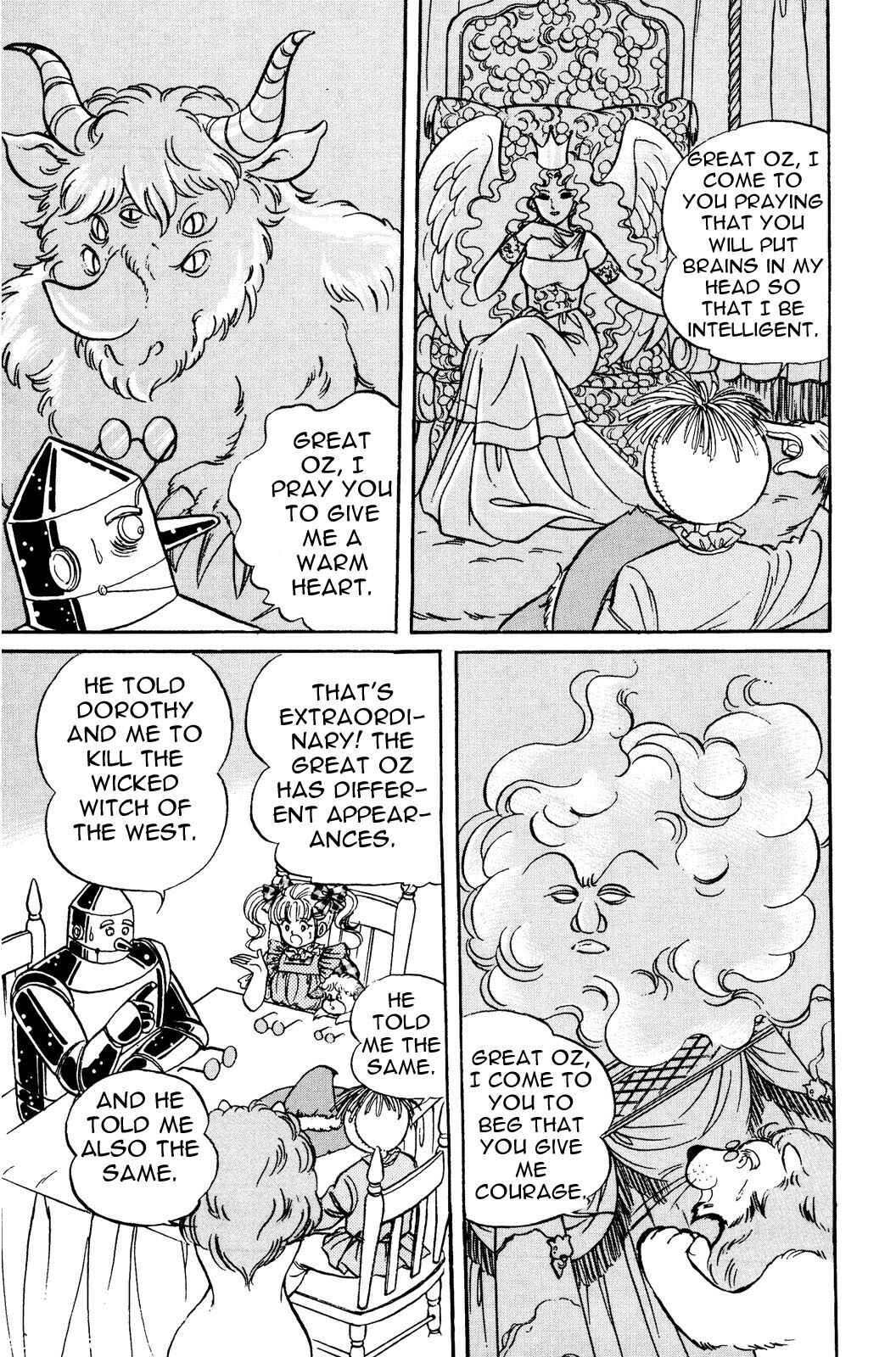 Page 13 Chapter 2 The Wonderful Wizard of Oz (IGARASHI Yumiko)