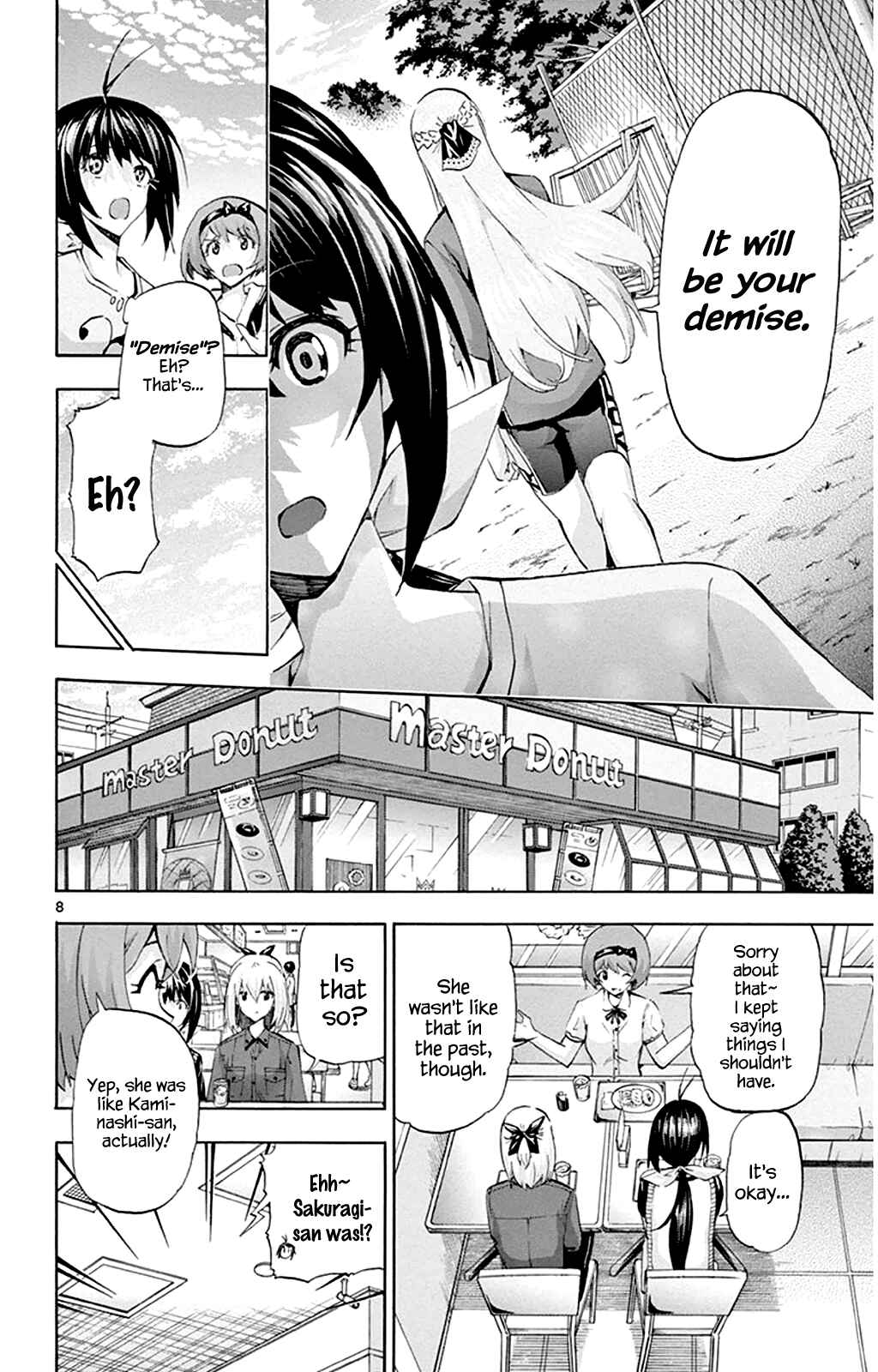 Page 8 Chapter 95 Keijo!!!!!!!!