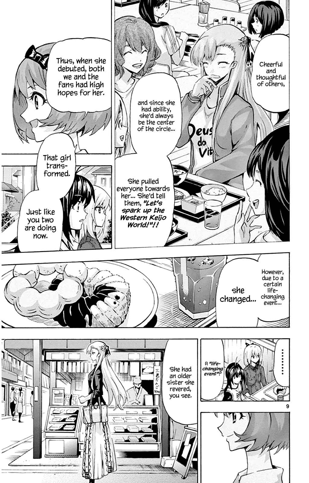 Page 9 Chapter 95 Keijo!!!!!!!!