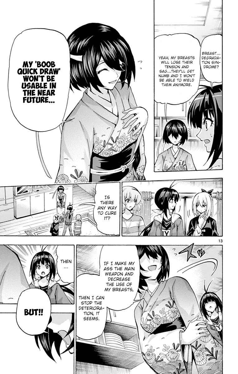 Page 13 Chapter 131 Keijo!!!!!!!!
