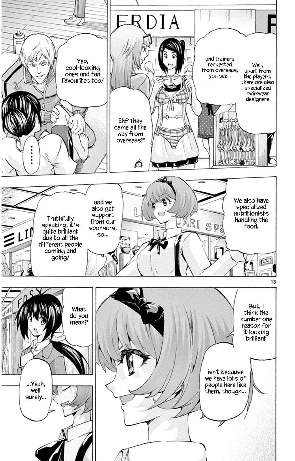 Page 13 Chapter 90 Keijo!!!!!!!!