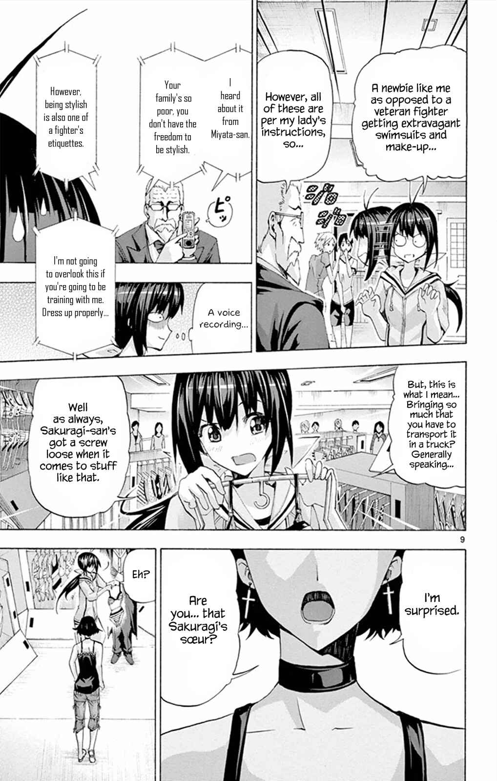 Page 12 Chapter 98 Keijo!!!!!!!!