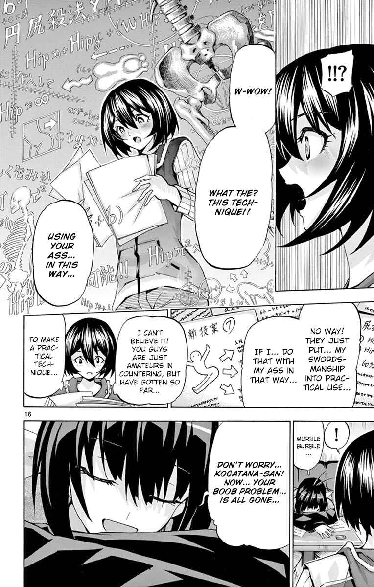 Page 16 Chapter 132 Keijo!!!!!!!!