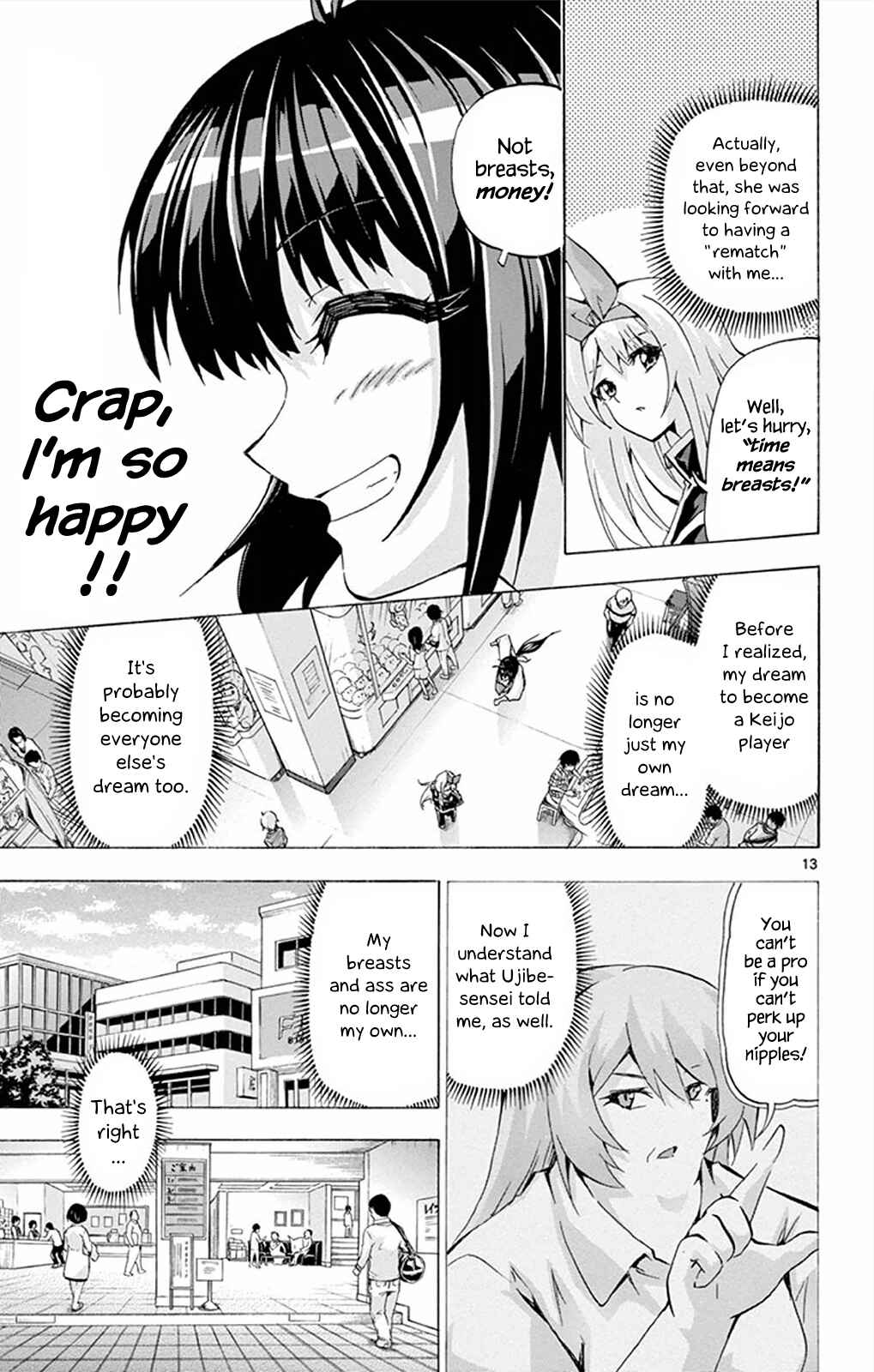 Page 12 Chapter 89 Keijo!!!!!!!!