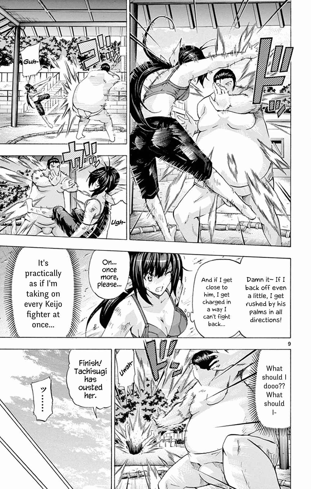 Page 9 Chapter 97 Keijo!!!!!!!!