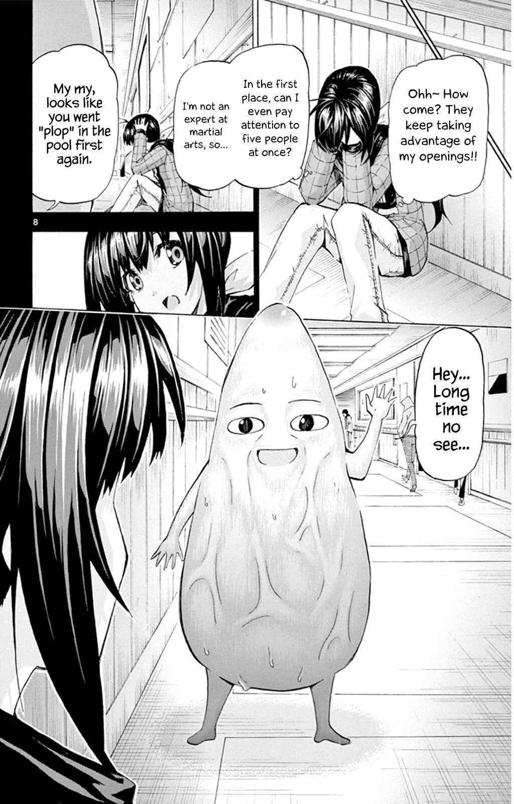 Page 8 Chapter 93 Keijo!!!!!!!!