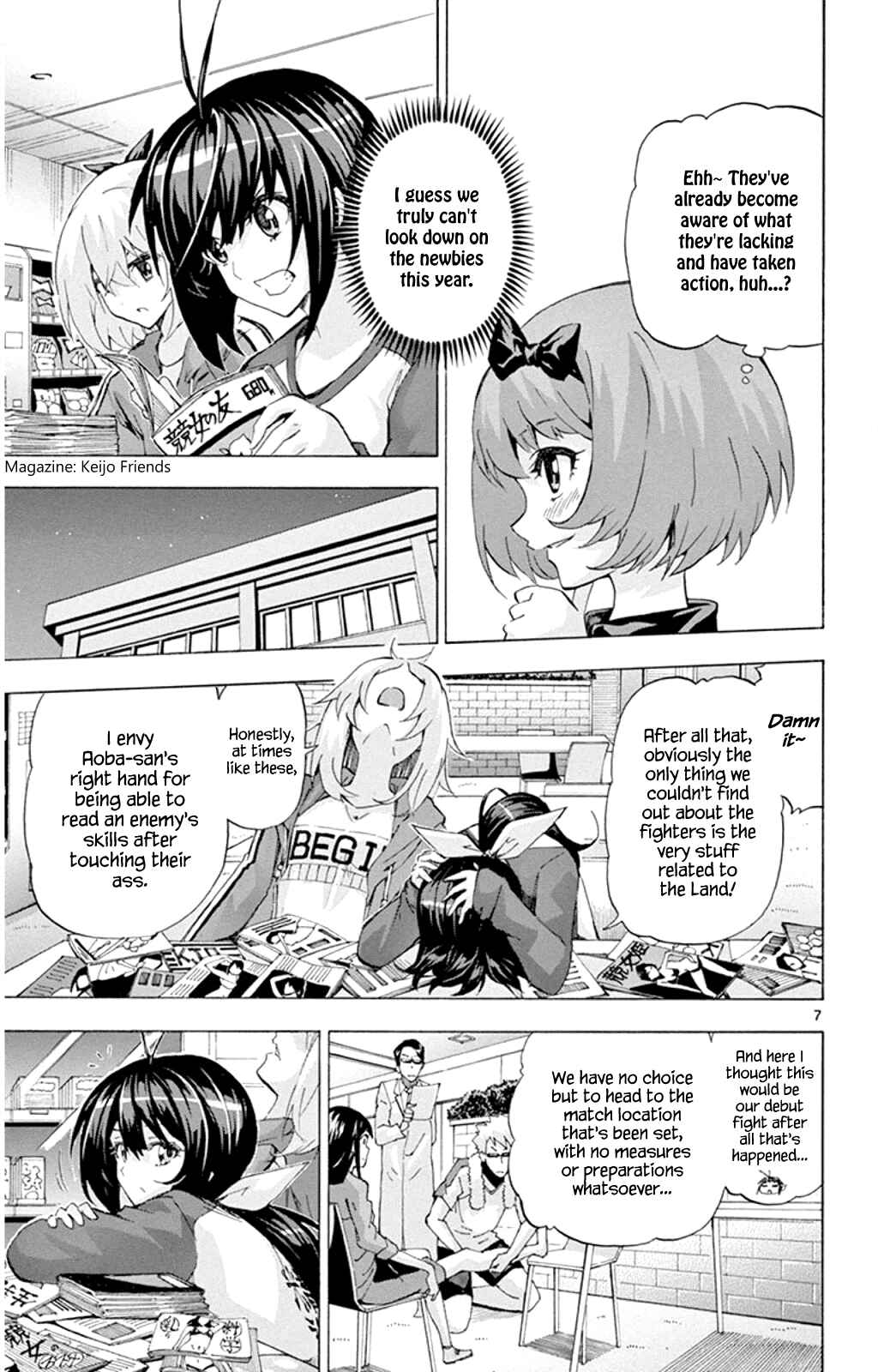 Page 7 Chapter 91 Keijo!!!!!!!!