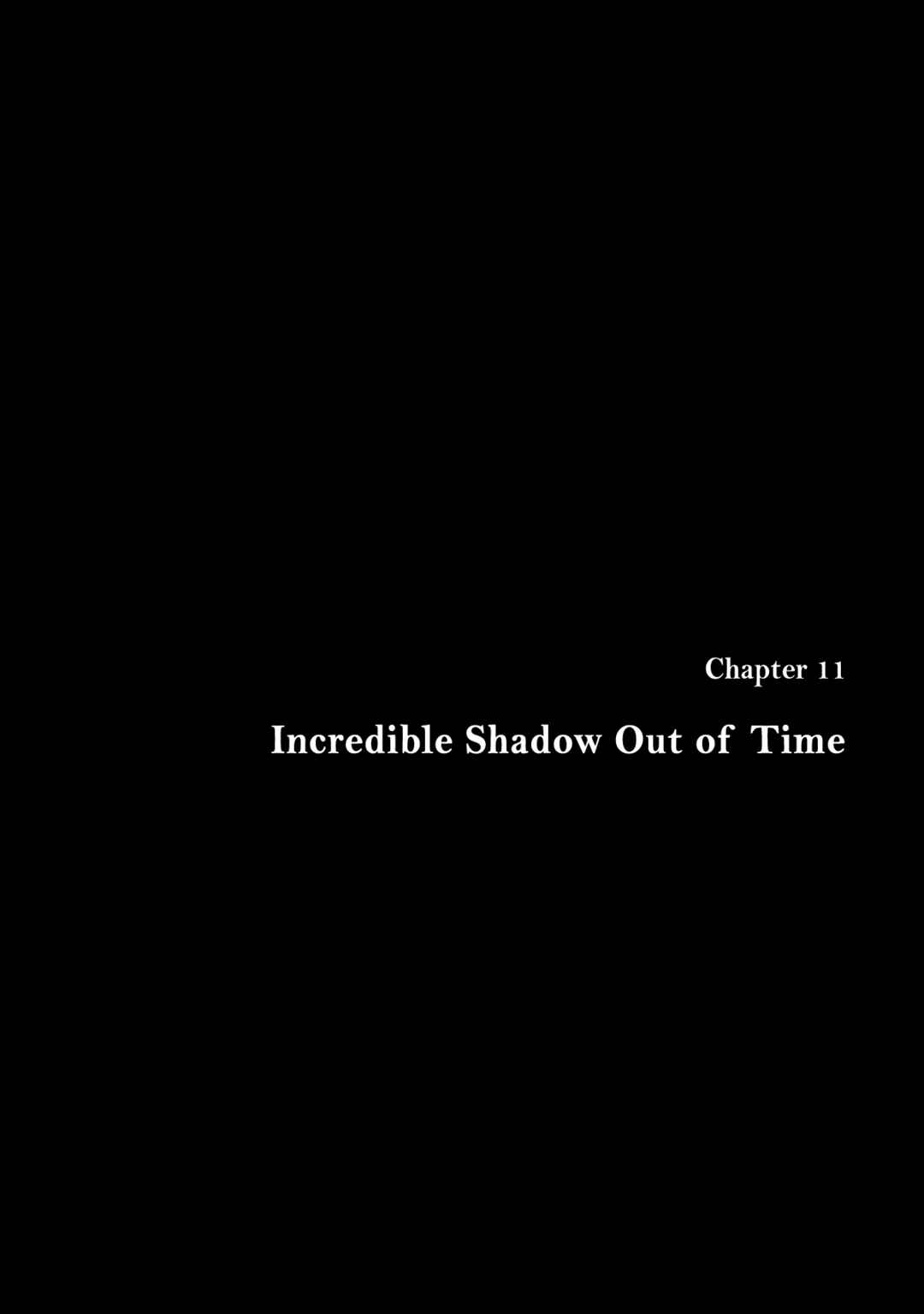 Page 1 Chapter 11 H.P. Lovecrafts The Shadow Out Of Time