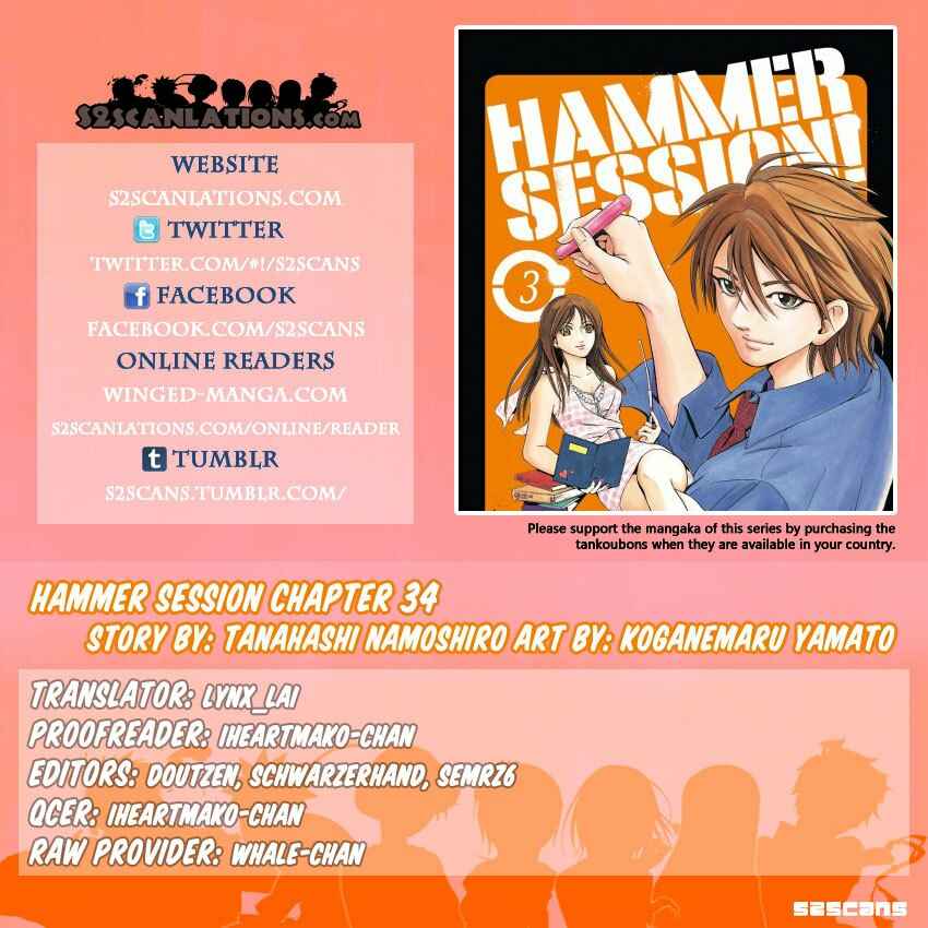 Page 1 Chapter 34 Hammer Session!