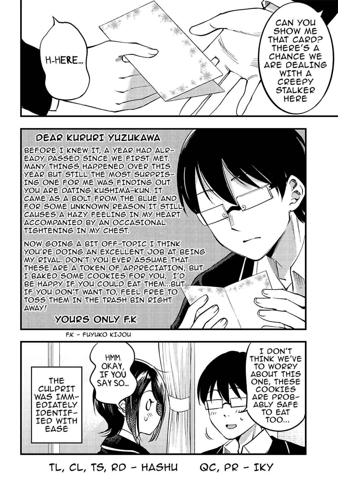 Page 16 Chapter 35 Yuzukawa-san wa, Sasshite Hoshii.