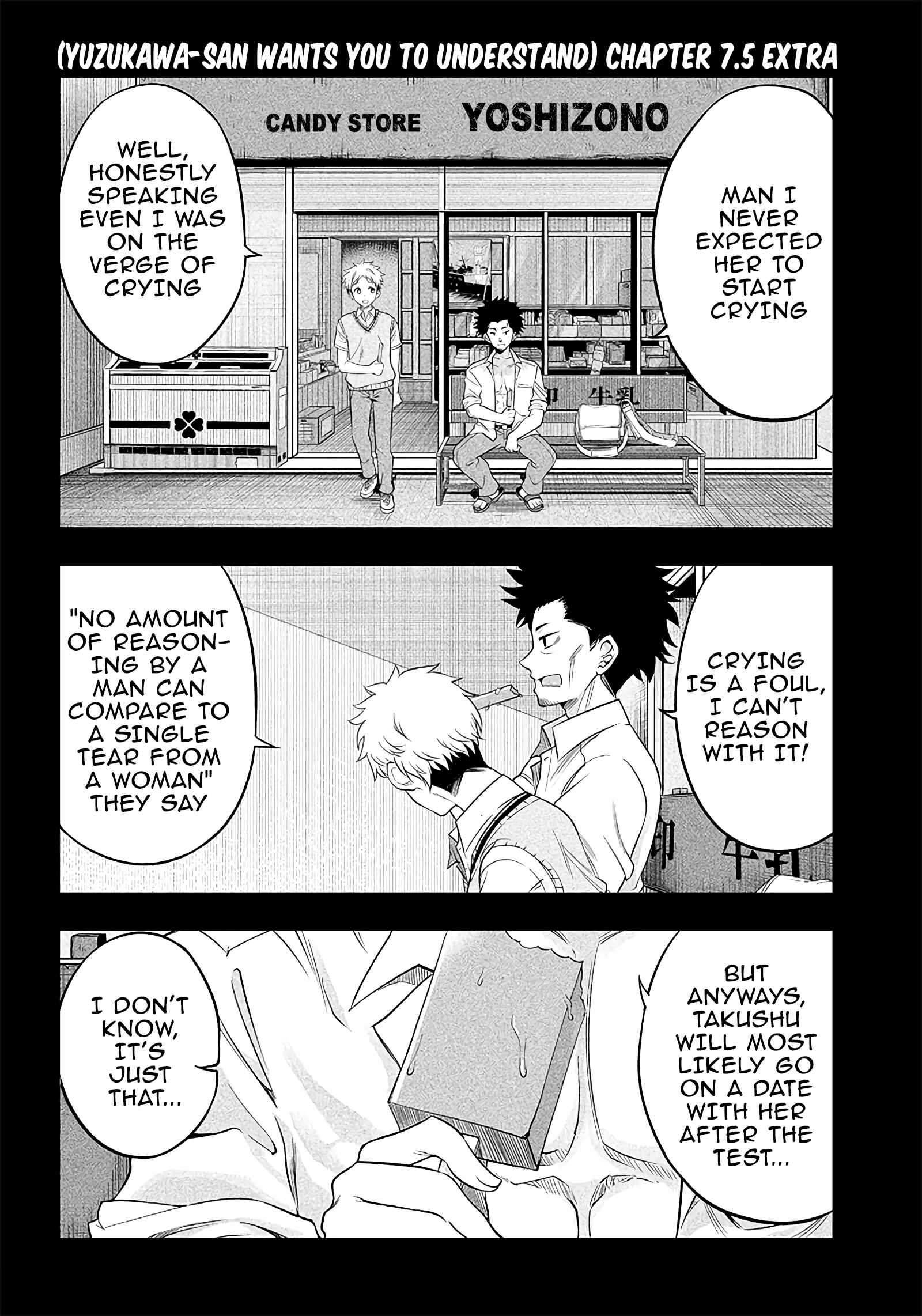 Page 1 Chapter 7.5 Yuzukawa-san wa, Sasshite Hoshii.