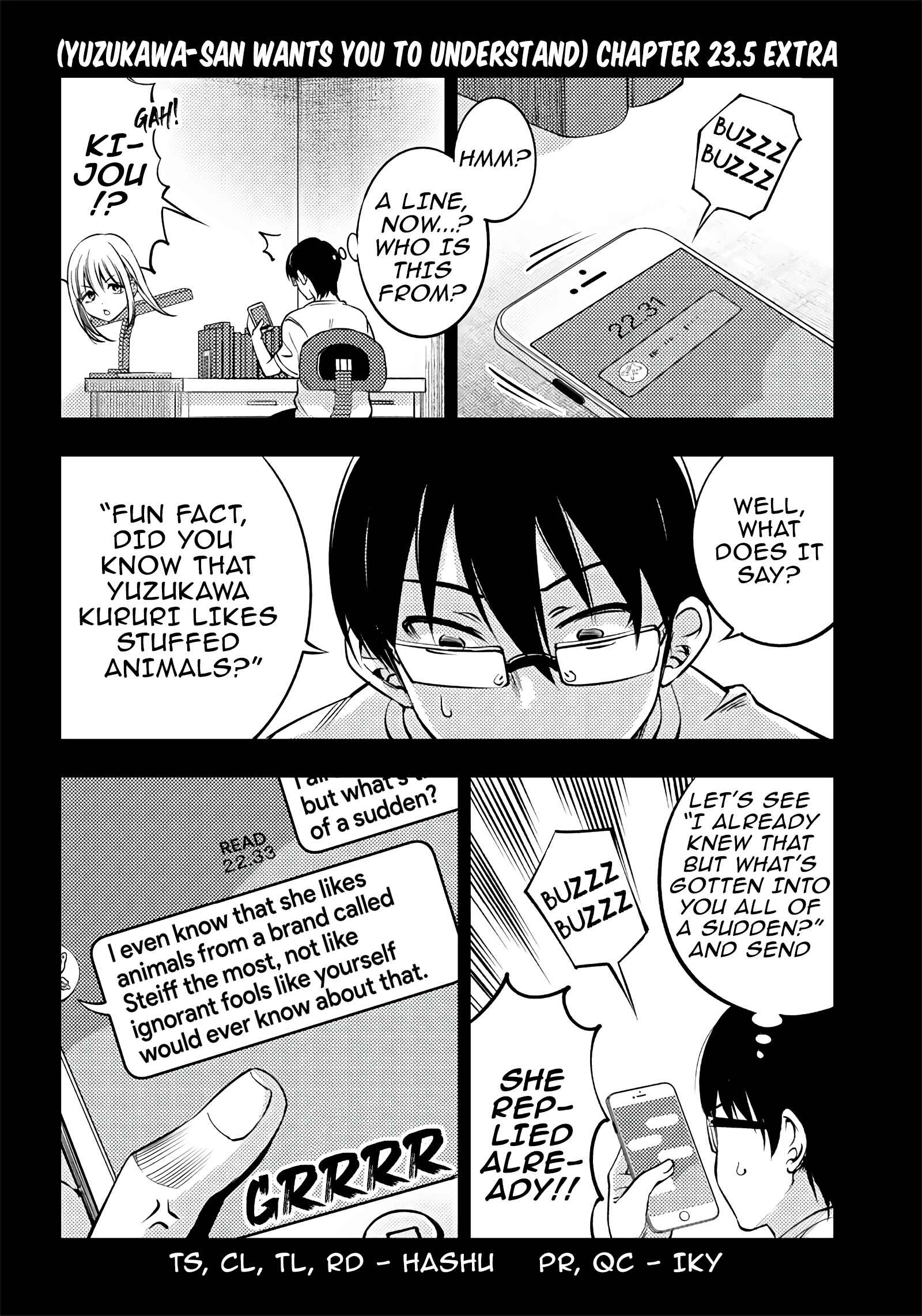 Page 1 Chapter 23.5 Yuzukawa-san wa, Sasshite Hoshii.