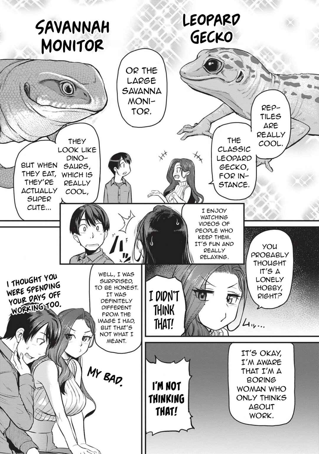 Page 16 Chapter 5 Shigoto Kaeri, Dokushin no Bijin Doushi ni Tanomarete