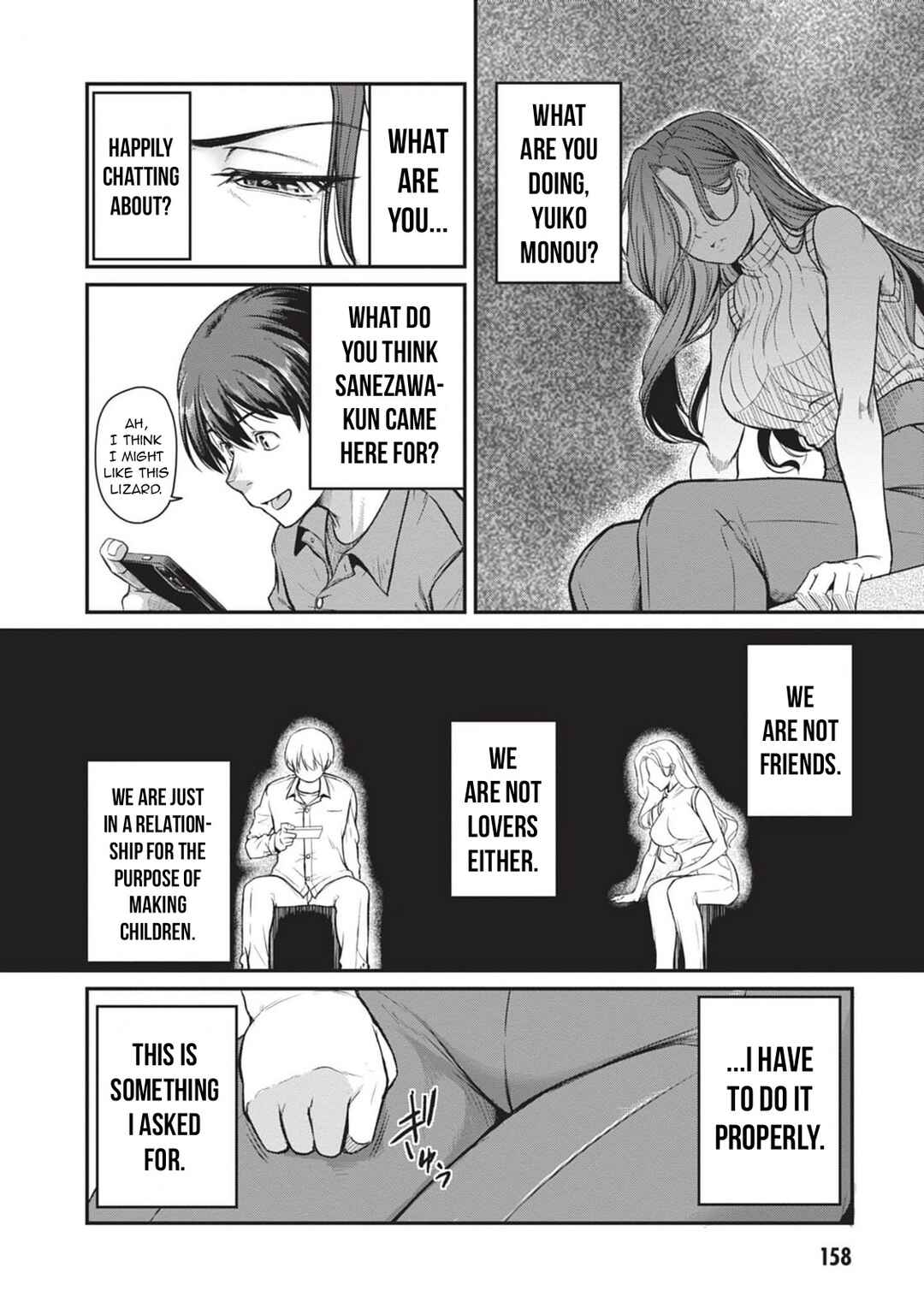 Page 19 Chapter 5 Shigoto Kaeri, Dokushin no Bijin Doushi ni Tanomarete