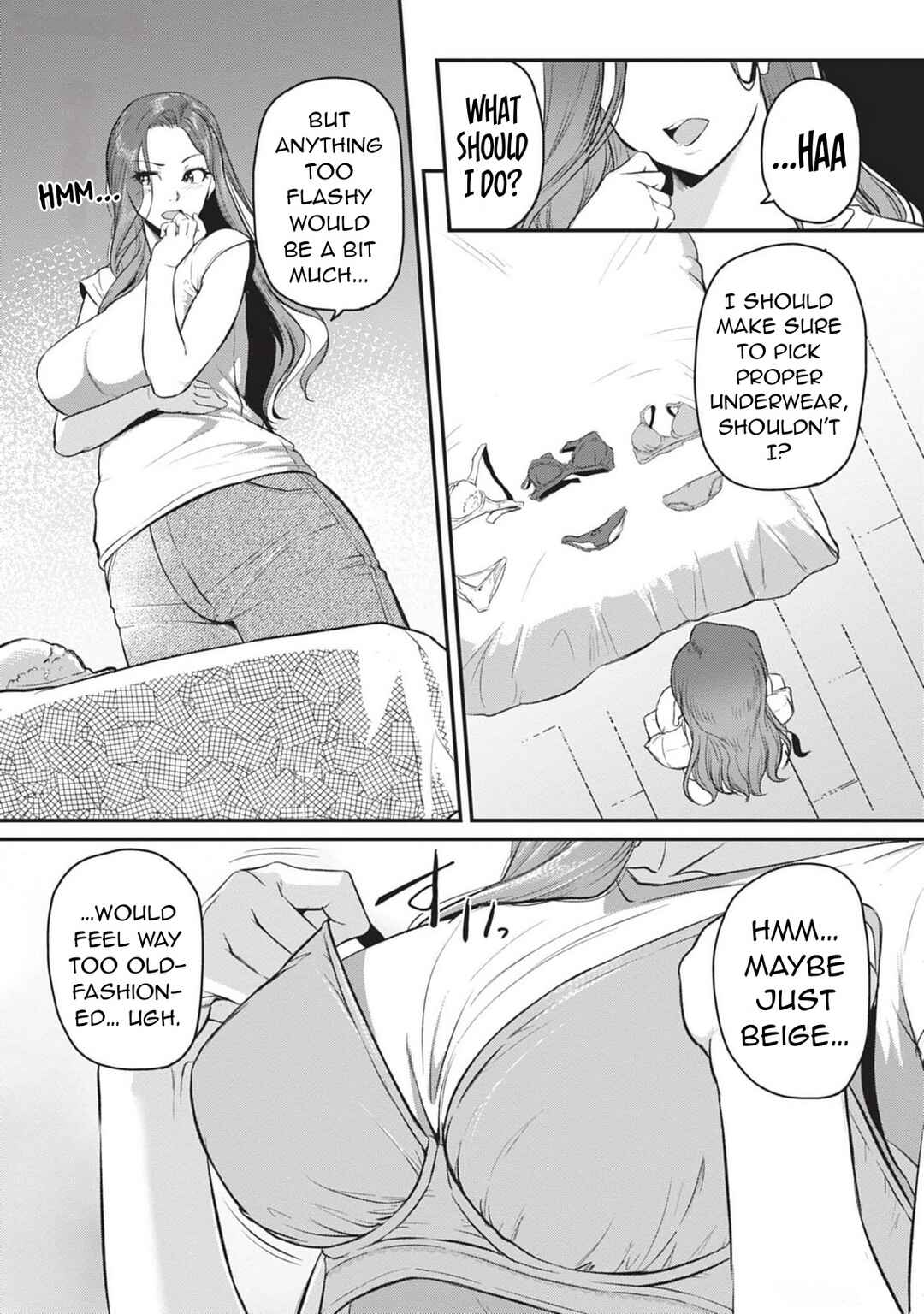 Page 4 Chapter 5.5 Shigoto Kaeri, Dokushin no Bijin Doushi ni Tanomarete