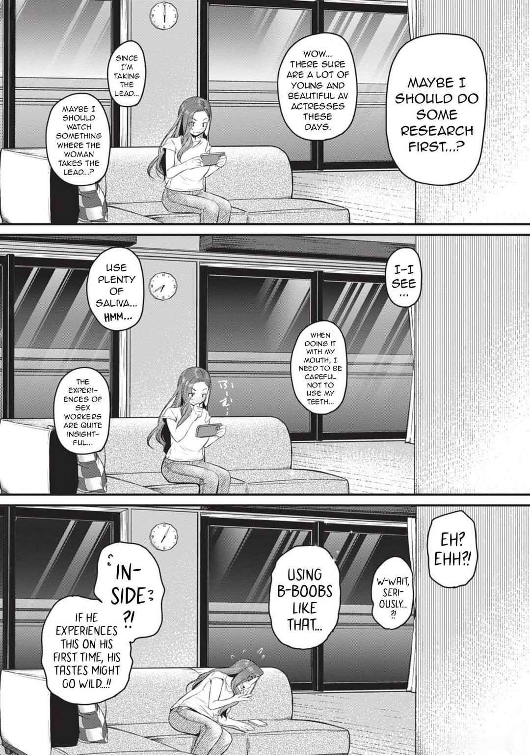 Page 9 Chapter 5.5 Shigoto Kaeri, Dokushin no Bijin Doushi ni Tanomarete