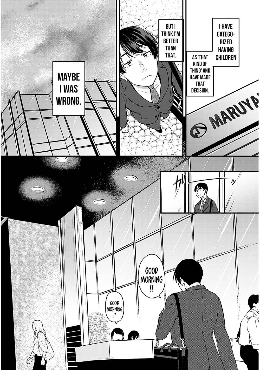Page 12 Chapter 2 Shigoto Kaeri, Dokushin no Bijin Doushi ni Tanomarete