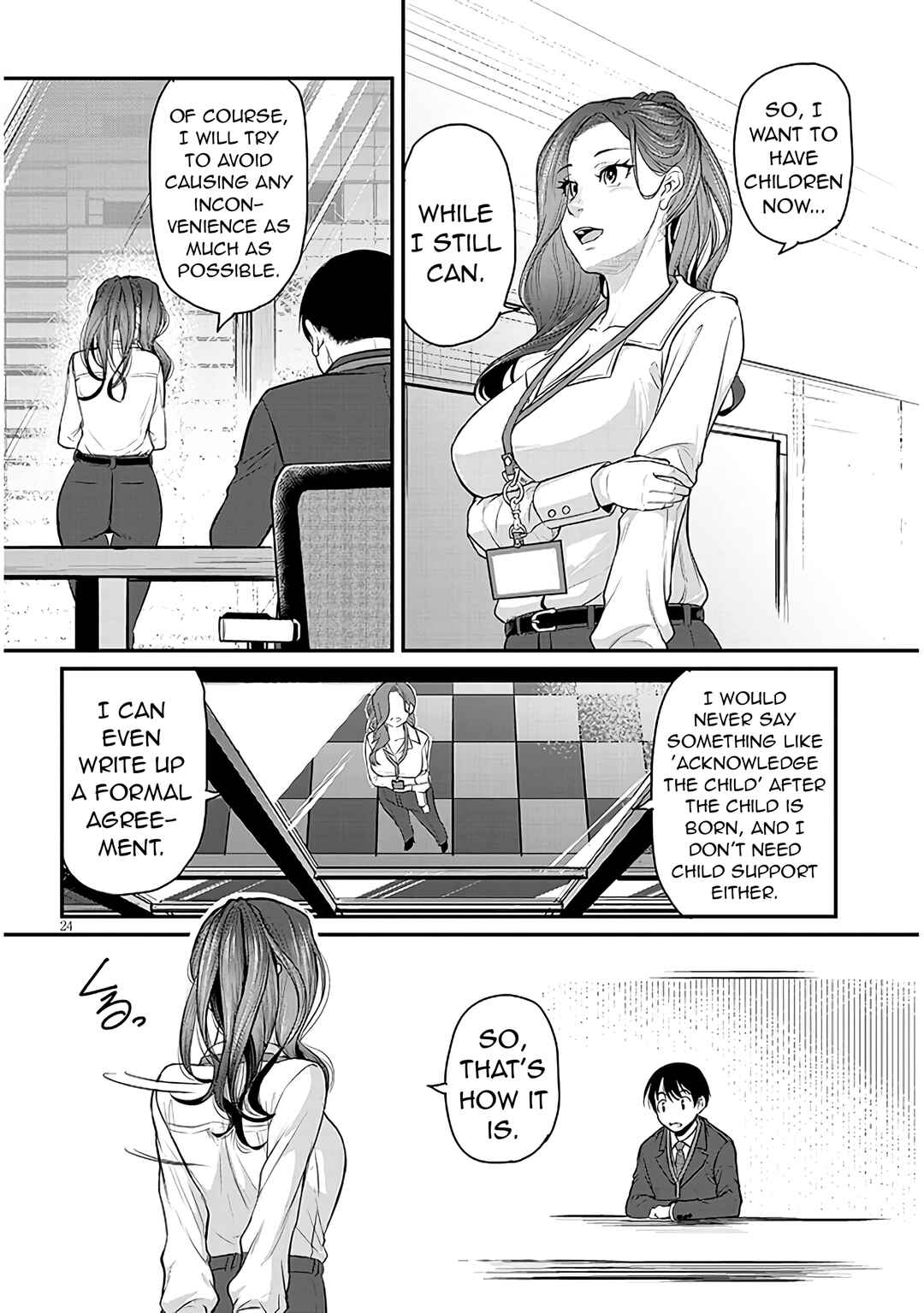 Page 26 Chapter 2 Shigoto Kaeri, Dokushin no Bijin Doushi ni Tanomarete