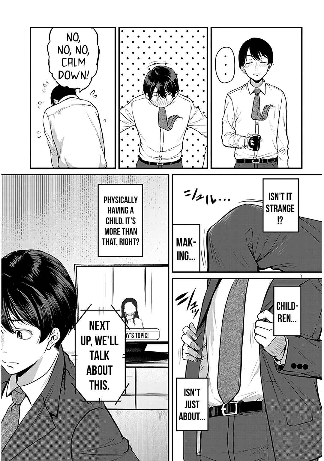 Page 9 Chapter 2 Shigoto Kaeri, Dokushin no Bijin Doushi ni Tanomarete