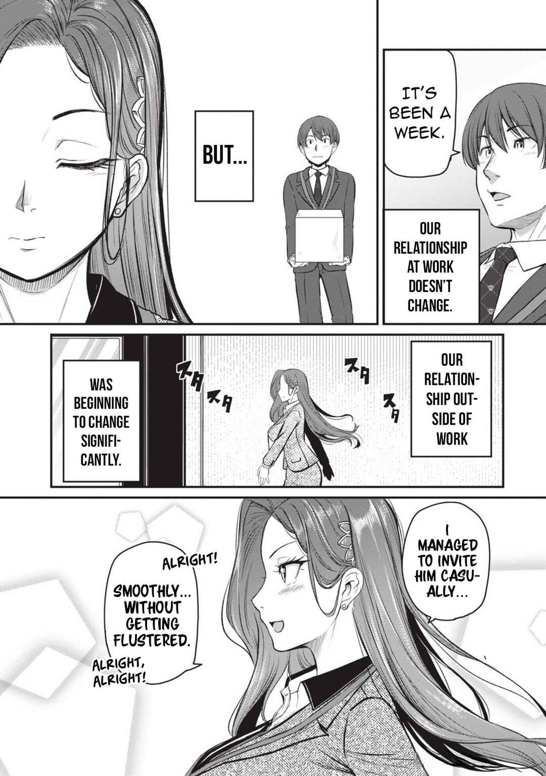 Page 14 Chapter 8 Shigoto Kaeri, Dokushin no Bijin Doushi ni Tanomarete