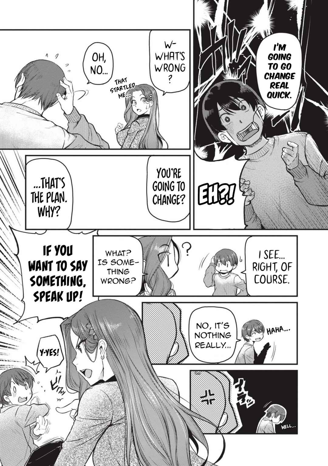 Page 19 Chapter 8 Shigoto Kaeri, Dokushin no Bijin Doushi ni Tanomarete