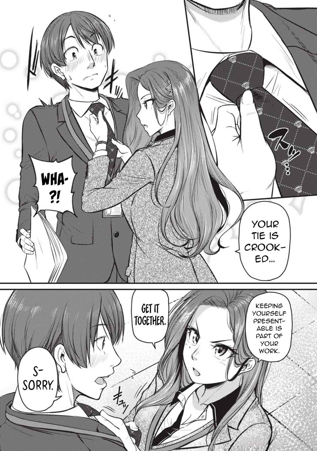 Page 5 Chapter 8 Shigoto Kaeri, Dokushin no Bijin Doushi ni Tanomarete