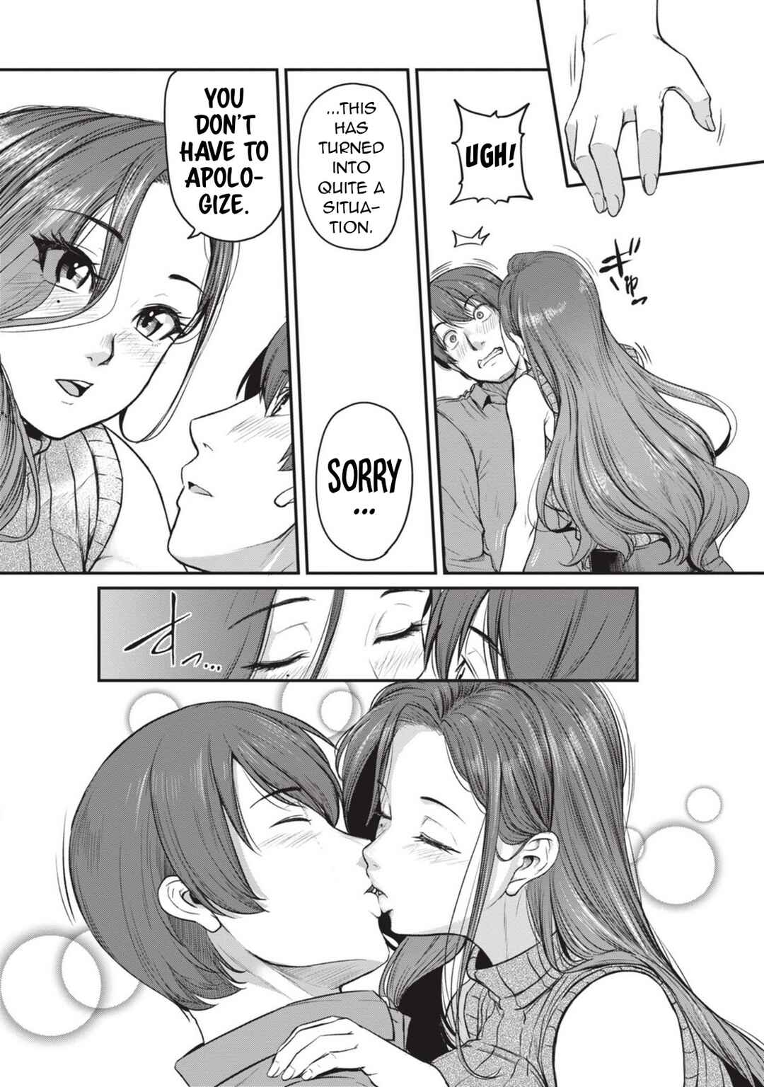Page 10 Chapter 6 Shigoto Kaeri, Dokushin no Bijin Doushi ni Tanomarete