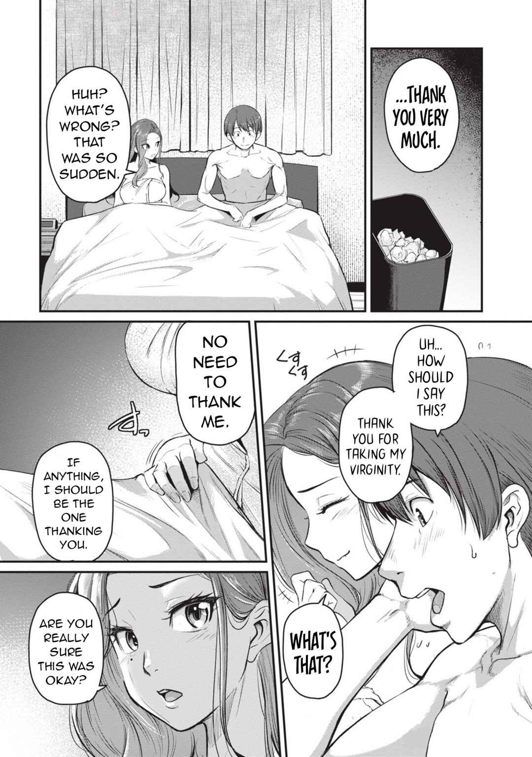 Page 18 Chapter 6 Shigoto Kaeri, Dokushin no Bijin Doushi ni Tanomarete