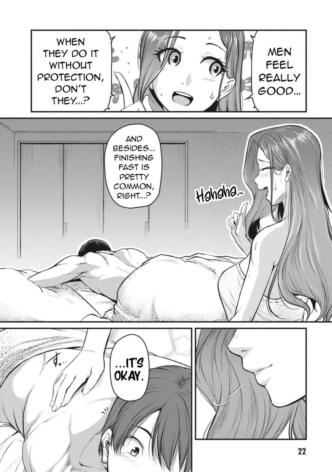 Page 21 Chapter 6 Shigoto Kaeri, Dokushin no Bijin Doushi ni Tanomarete