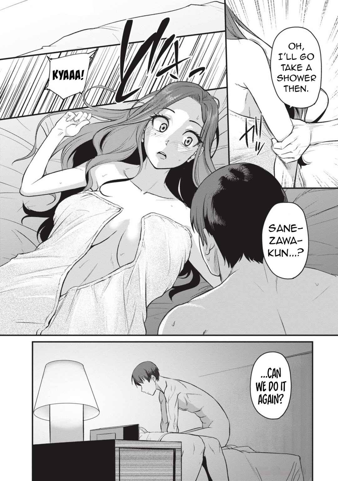 Page 23 Chapter 6 Shigoto Kaeri, Dokushin no Bijin Doushi ni Tanomarete