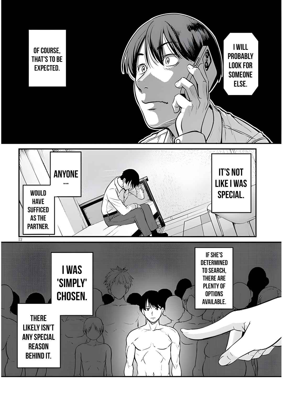 Page 14 Chapter 3 Shigoto Kaeri, Dokushin no Bijin Doushi ni Tanomarete