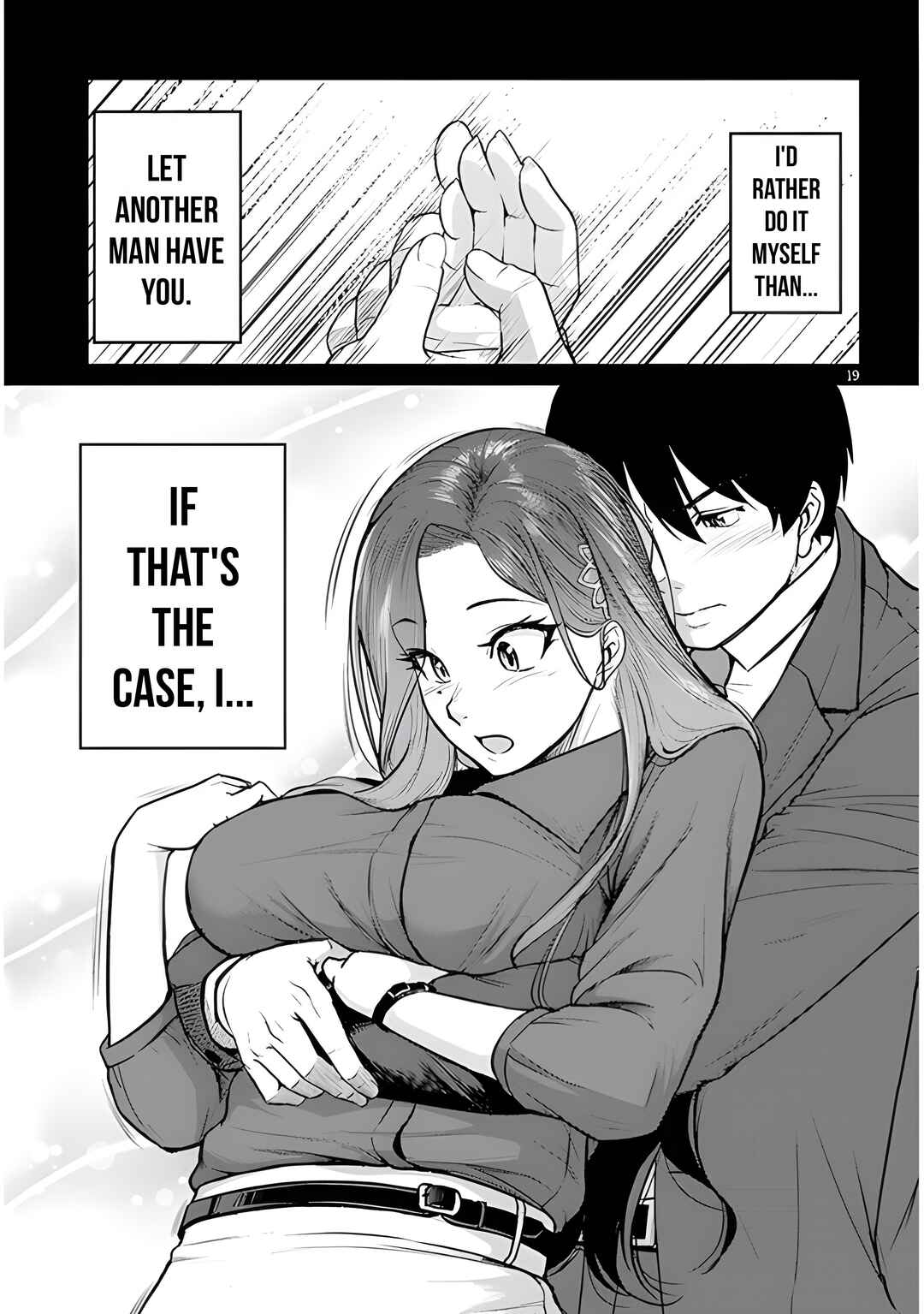 Page 21 Chapter 3 Shigoto Kaeri, Dokushin no Bijin Doushi ni Tanomarete