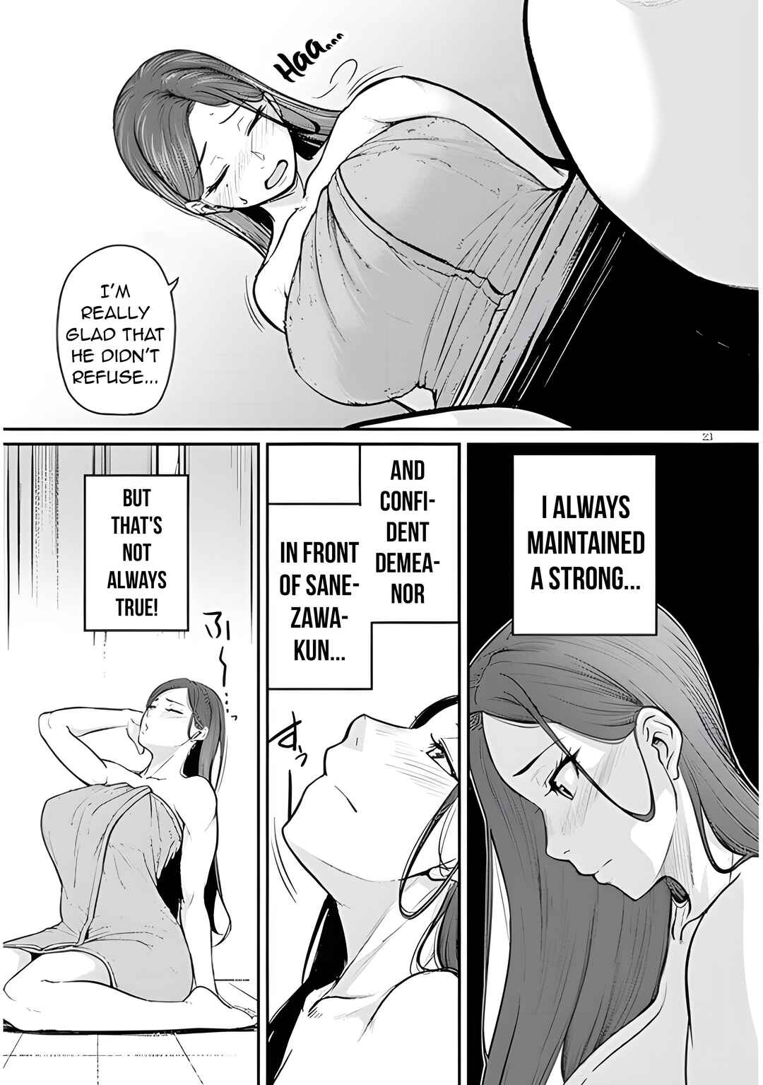 Page 25 Chapter 3 Shigoto Kaeri, Dokushin no Bijin Doushi ni Tanomarete