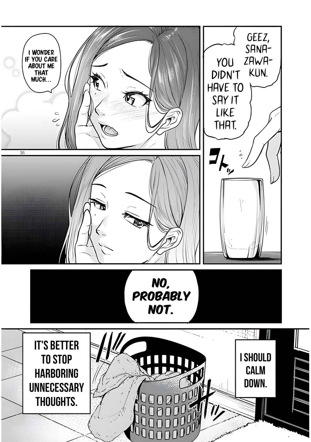 Page 28 Chapter 3 Shigoto Kaeri, Dokushin no Bijin Doushi ni Tanomarete